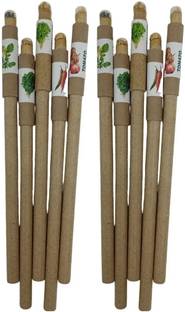 Bamboo Haat Kraft Paper Pen With Plantable Cap | Ideal for School, Home, Office Return Gifts Ball Pen