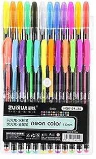 Kalaakritii 24 NEON GEL PENS Gel Pen