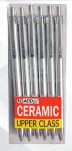 Add Gel Ceramic Roller Ball Pen Pack of 12 (10 Blue + 2 Black) Roller Ball Pen