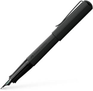 FABER-CASTELL Hexo Black Matt Fountain Pen – Extra Fine Nib Fountain Pen