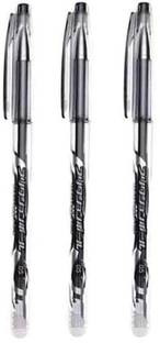 Qalam Kaari Erasable Gel Pen Smooth Black Ink, Effortless Erasing Gel Pen
