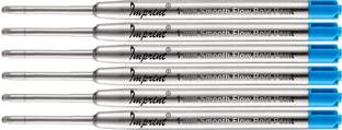 IMPRINT 6 Pcs Jotter Common Fit Blue Ink Refills Refill