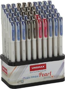 UNOMAX Geltron Pearl White Body Gel Pen