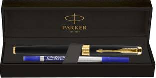 PARKER Aster Matte Black, Gold Trim Roller Ball Pen
