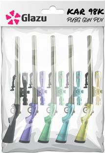 GLAZU GLAZU Gun Shaped Pen, Kar98k with LED Light and Stand Ball Pen