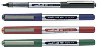 uni-ball Eye UB 150|Tip Size 0.5 mm| Comfortable Grip |For School & Office Use| Roller Ball Pen