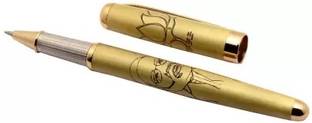Levin modi pen Stylish Golden Finish Modi Image Engraved Design On Body And Lotus Ball Pen