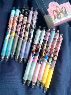 Sannu Blackpink Gel Pen (Blue Ink) School College Stationery Gifting Collectible Gel Pen