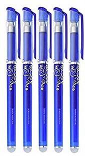 fixer Blue Ink Erasable Gel Pen Magic Wipe Eraser Of 0.5mm Nib Size Gel Pen