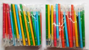 Swarnalekha ALANZAR-COLT Use & Throw Direct Fill Blue ink DF Ball Pen (Pack of 100) Ball Pen
