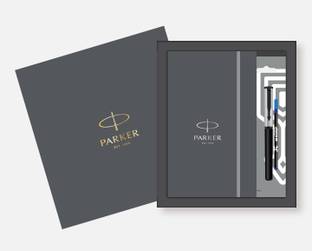 PARKER Gift Set | Note Book with Beta NEO | Roller Ball Pen