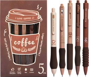 WISHKEY Smooth Writing Retractable Quick Dry Gel Pen Set for Kids, and Office Supplies Gel Pen