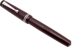 Ledos Glare Collection Diplomate Acrylic Maroon FLEX NIB & 3in1 Ink Fill System Fountain Pen