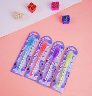 URBANE CHIC Magic Invisible Ink with UV-Light Spy Detective Pen Digital Pen