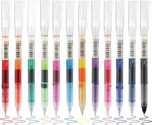 Arrolliant Rolling Ball Pens 0.6mm Quick Drying Pen Bright Gel Pen
