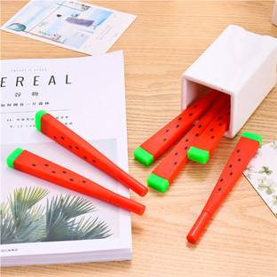 Art Bundle Watermelon Fruit printed pen for birthday return gifts,teachers day Gel Pen