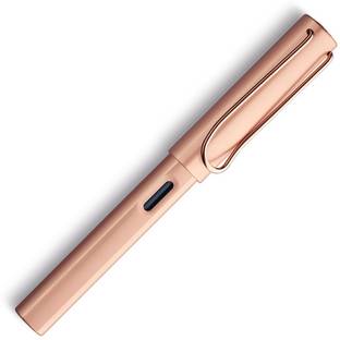 Bwogue Fountain Pen with High-Quality Materials, Medium Steel Nib- Rose Gold Pencil