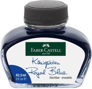 FABER-CASTELL FOUNTAIN PEN INK 62.5ML BOTTLE – ROYAL BLUE Ink Bottle