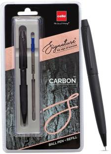 Cello Signature Carbon + Refill| Perfect Present for Father's Day Ball Pen