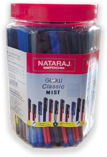 NATARAJ Glow Classic Mist Ball Pen | Comfortable Writing with Non Fading Ink Ball Pen