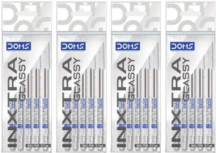 DOMS INXTRA GLASSY | BLUE | PACK OF 20 PENS | Ball Pen