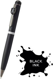 UJJi Black Ink Pen with Gunmetal Clip, Advocate/Lawyer Logo Ball Pen