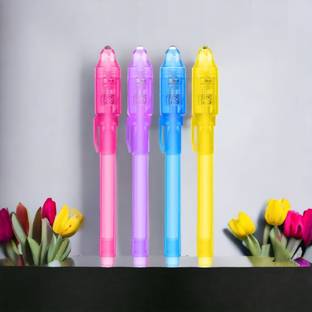 AirSoft Invisible Disappearing Pen Marker Secret Spy Msg Writer Uv Light Fun Activity Multi-function Pen