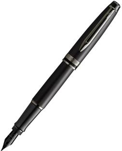 Waterman EXPERT METALLIC BLACK RT FOUNTAIN PEN – MEDIUM NIB Fountain Pen