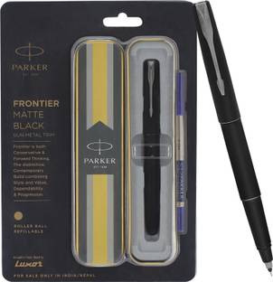 PARKER Frontier Matte Black | Gunmetal Trim | Roller Ball Pen