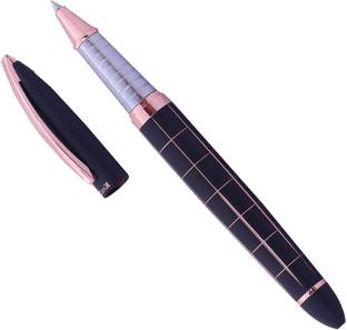 Krink KNP_PEN_R020 Unique Design with black Color Combination Metal Body Roller Ball Pen