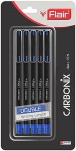 FLAIR Carbonix Pack of 5 Ball Pen Ball Pen