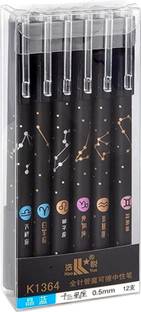 Sawkirp darshraj 6 Piece Erasable Galaxy Constellation pen Gel Pen