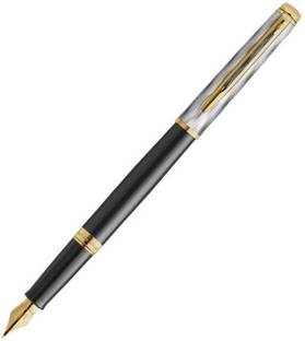 Waterman Hemisphere Reflections of Paris Special Edition Deluxe Black– Medium Nib Fountain Pen
