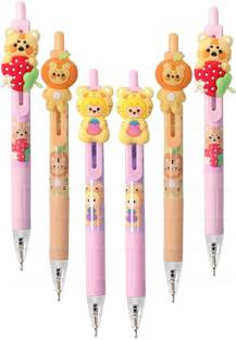 apcatio Cute Cartoon Pen Set, Ball Pens for School & Office, Stationery Gift for Kids Ball Pen