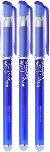 ART RANGER 0.35MM Erasable Gel Pens Blue Ink Rollerball Pens Rub-Out Friction Pens Gel Pen