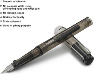 Krink Pen F144 Transparent and lamy look Combination Fountain Pen