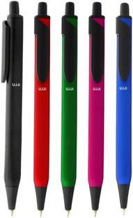 UJJi Click Pen in Mix Color Matte Finish Retractable Ball Pen