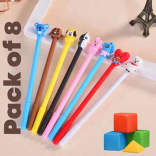 Sellon1 BT21 Cartoon Character Design For Birthday Return Gifts Gel Pen