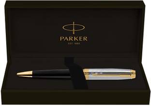PARKER Ambient Deluxe, Black Gold Trim Ball Pen
