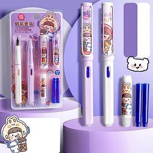 fixer Eraseable Fountain Pen Fine Nib Space Theme Fountain Pen