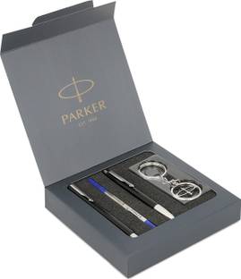 PARKER Vector Standard Roller Ball Pen & Ball Pen With Parker Keychain Pen Gift Set