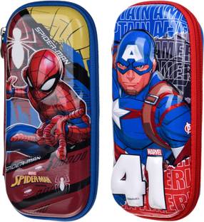DISNEY Pencil Boxes Marvel Design Art EVA Pencil Boxes