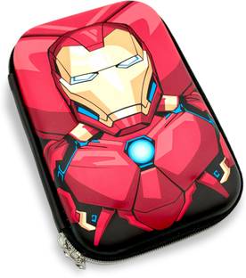 tishna Avenger Iron Man Designed Smiggle Pouch For Kids Iron Man Smiggle Designed Art EVA Pencil Box