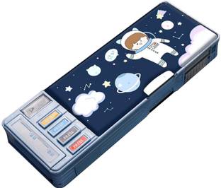 FLORICAN 1 Astronaut Art Plastic Pencil Box