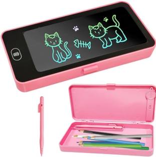 Nehuu creation SmartStation LCD Pen Case Series Indian Art Plastic Pencil Box