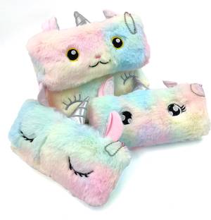 spartone Unicorn Designed Pencil Box Pouch and All Accessories For Kids Unicorn Designed Art Polyester Pencil Box