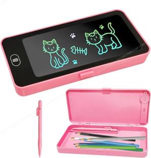 Bazaar LCD Writing Tablet Pencil Box 1 Art Plastic Pencil Box