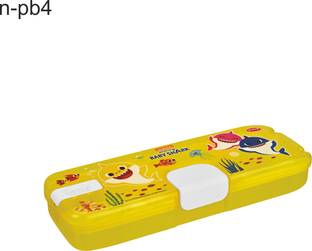 Pratap Mini Light Baby Shark Art Polypropylene Pencil Box