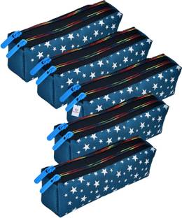 Heart Home Pencil Boxes Star-Design Art Canvas Pencil Boxes