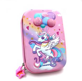 tishna Unicorn Designed Smiggle Pouch For Kids Unicorn Smiggle Designed Art Canvas Pencil Box